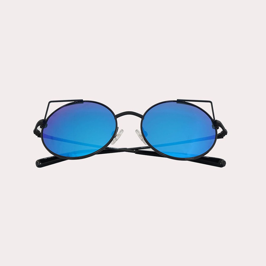 Accessories MATTHEW WILLIAMSON | Matthew Williamson-Round Cat-Eye Detail Sunglasses