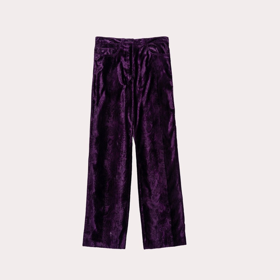 Clothing DRIES VAN NOTEN | Dries Van Noten-Velvet Pants