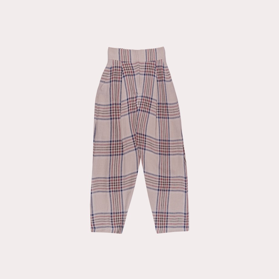 Clothing ANTONIO MARRAS | Antonio Marras-High Waist Plaid Pants