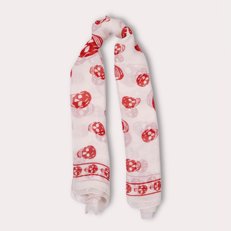 Accessories ALEXANDER MCQUEEN | Silk Skull Scarf