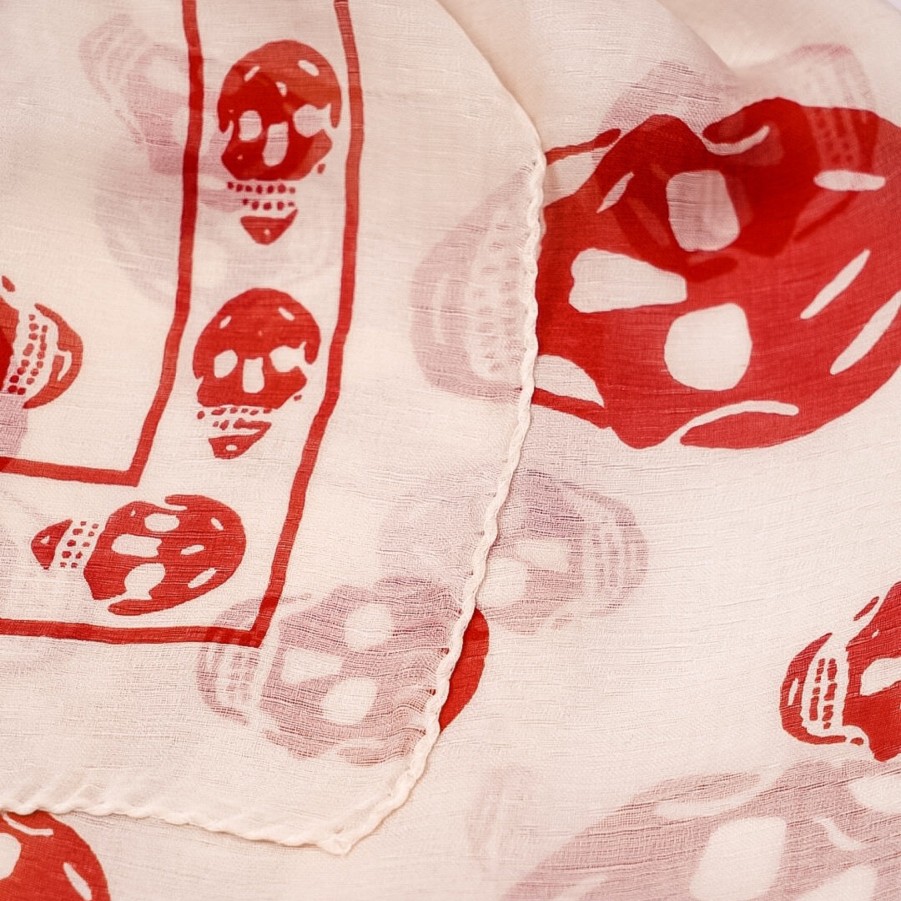 Accessories ALEXANDER MCQUEEN | Silk Skull Scarf