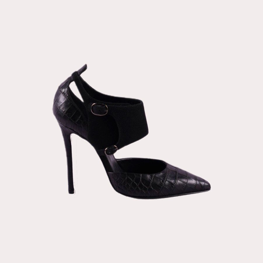 Shoes ERMANNO SCERVINO | Ermanno Scervino-Pointed Black Pumps