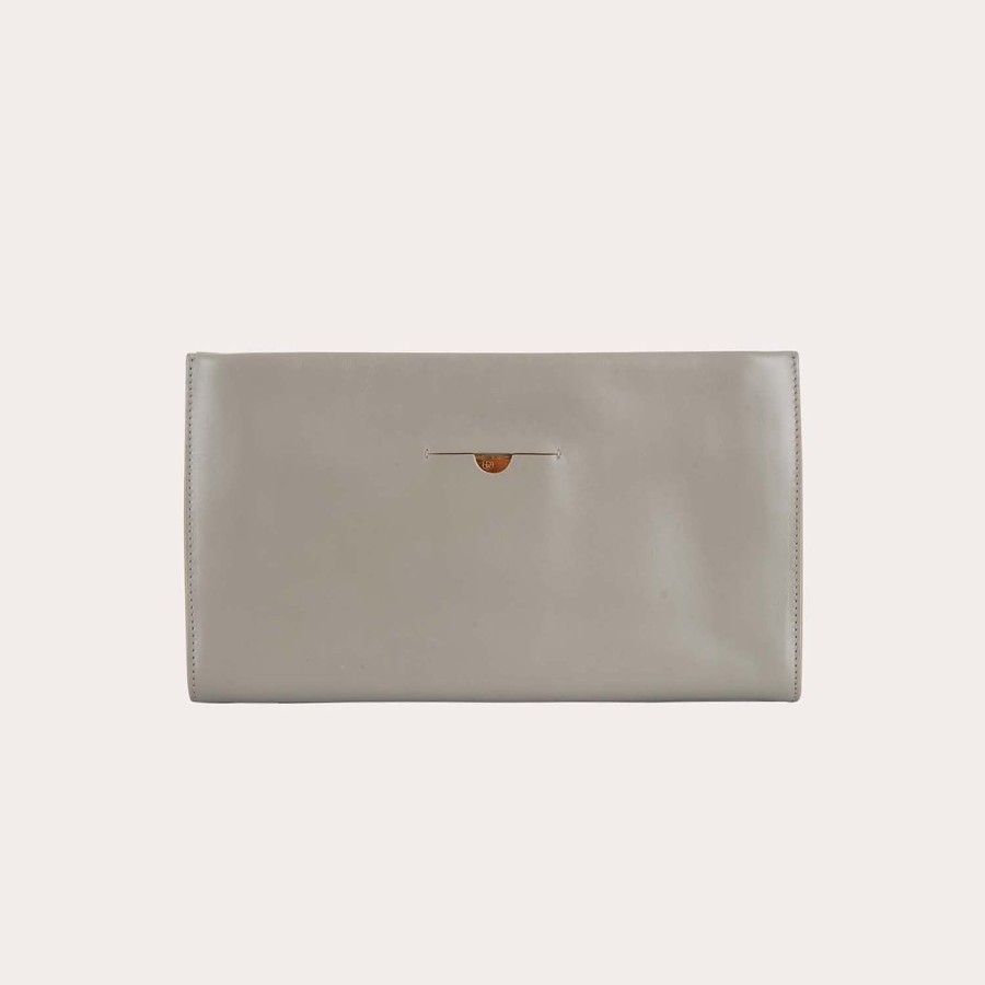 Bags THE ROW | The Row-Long Leather Clutch