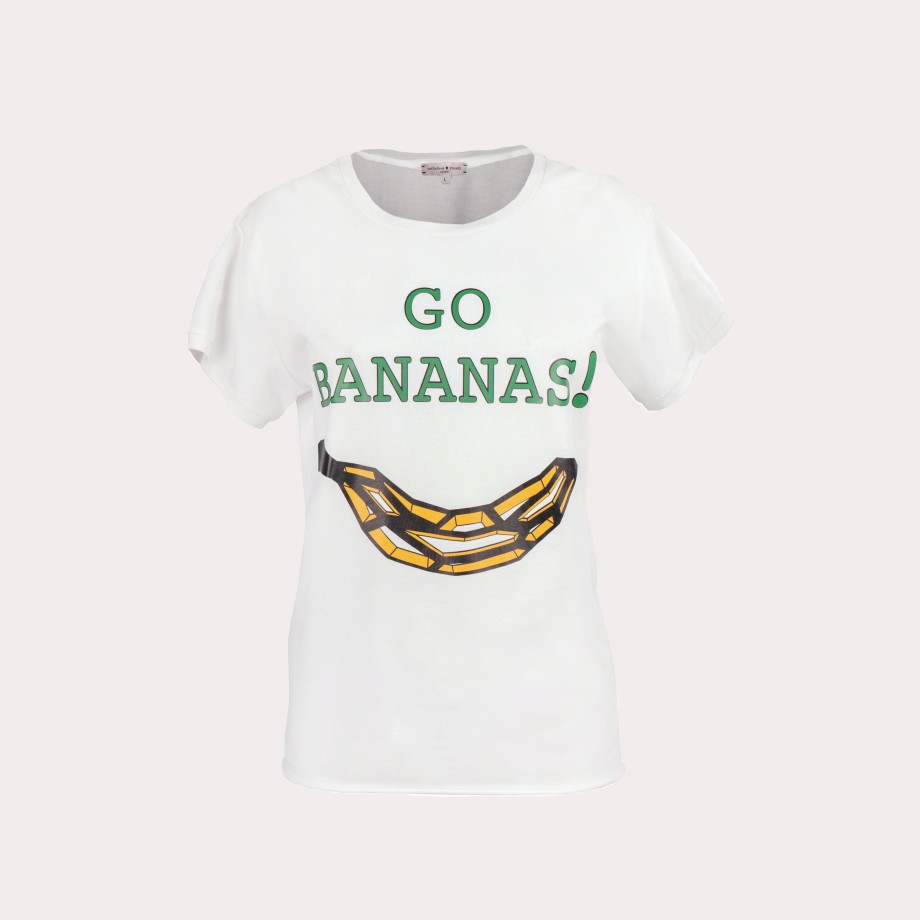 Clothing NATASHA ZINKO | Natasha Zinko-Go Bananas T-Shirt