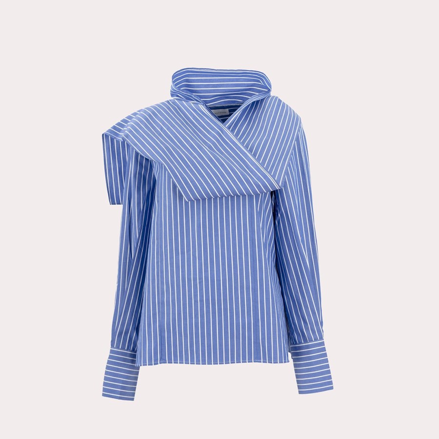 Clothing MYKKE HOFMANN | Mykke Hofmann-Striped Blouse