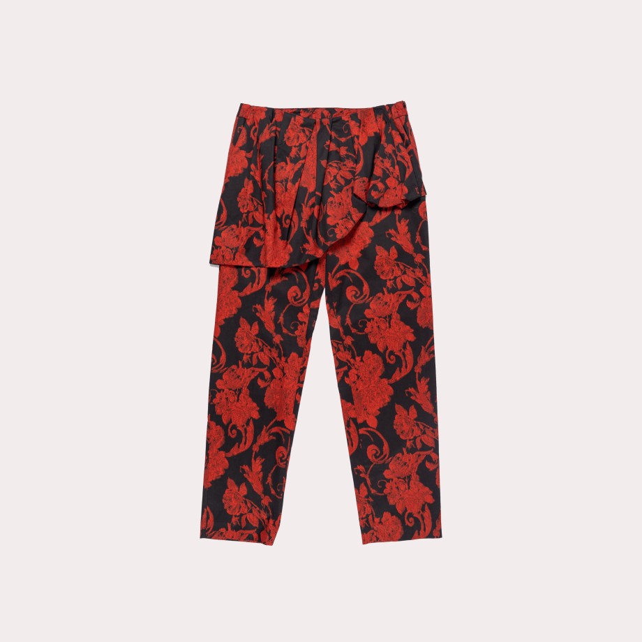 Clothing DRIES VAN NOTEN | Floral Tapered-Leg Trousers