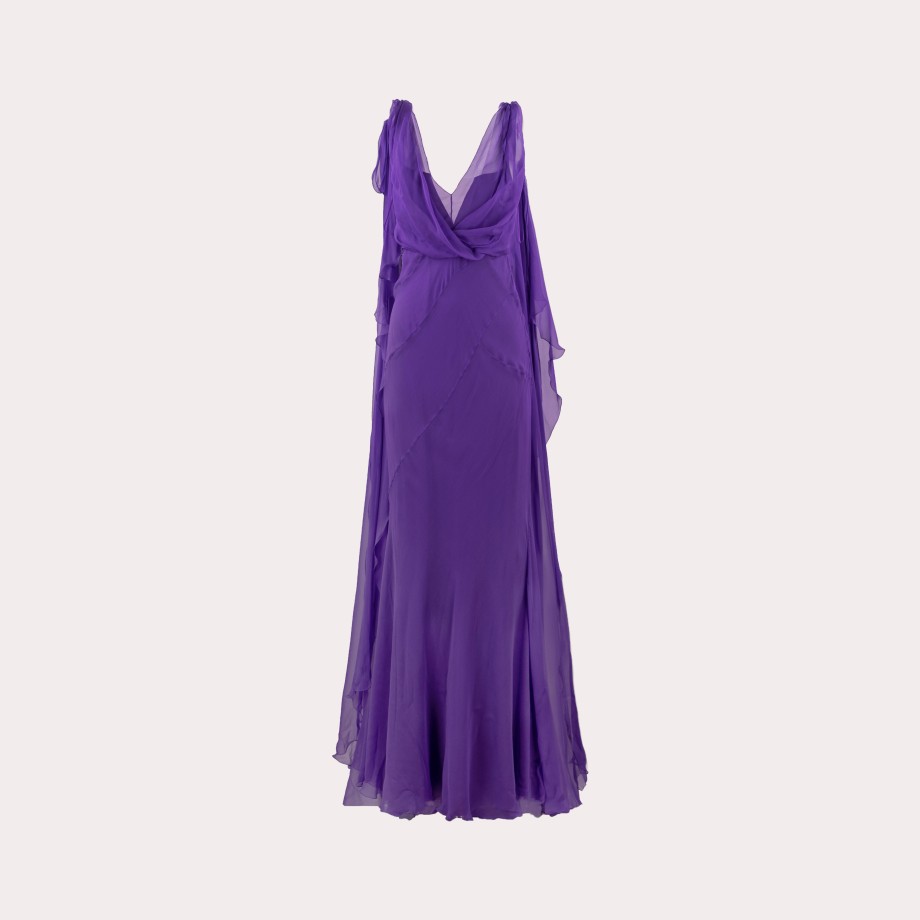 Clothing ALBERTA FERRETTI | Alberta Ferretti-Silk Gown