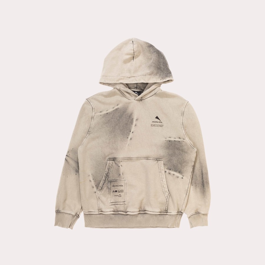 Mens MAUNA KEA | Mauna Kea-Stone Washed Hoodie