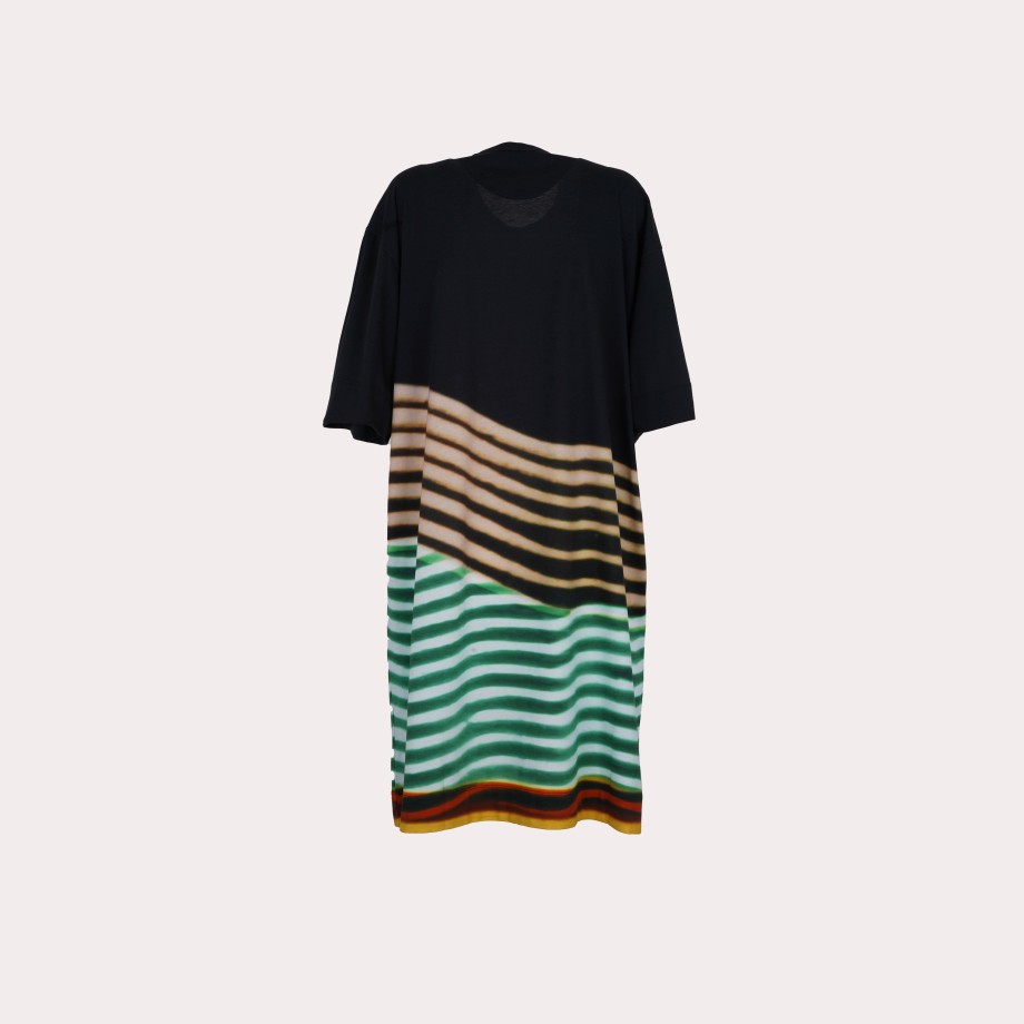 Clothing DRIES VAN NOTEN | Dries Van Noten-Striped Hagels T-Shirt