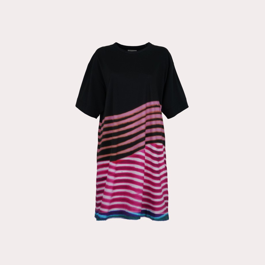 Clothing DRIES VAN NOTEN | Dries Van Noten-Striped Hagels T-Shirt