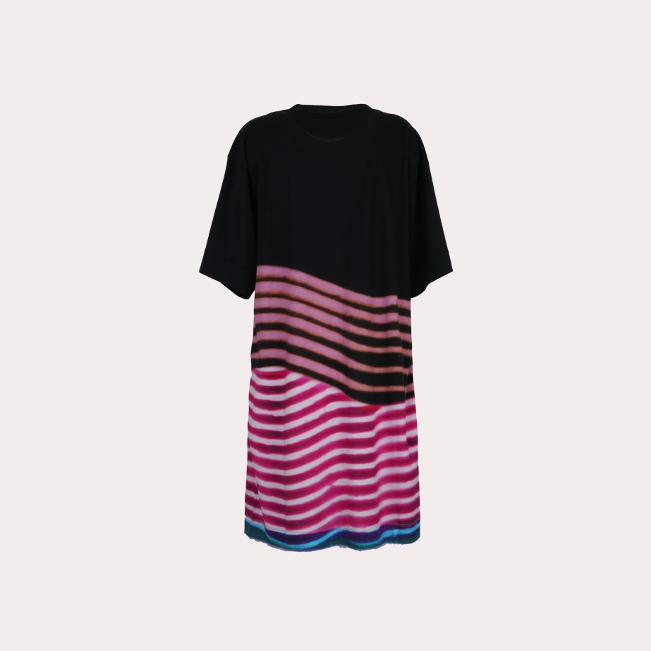 Clothing DRIES VAN NOTEN | Dries Van Noten-Striped Hagels T-Shirt