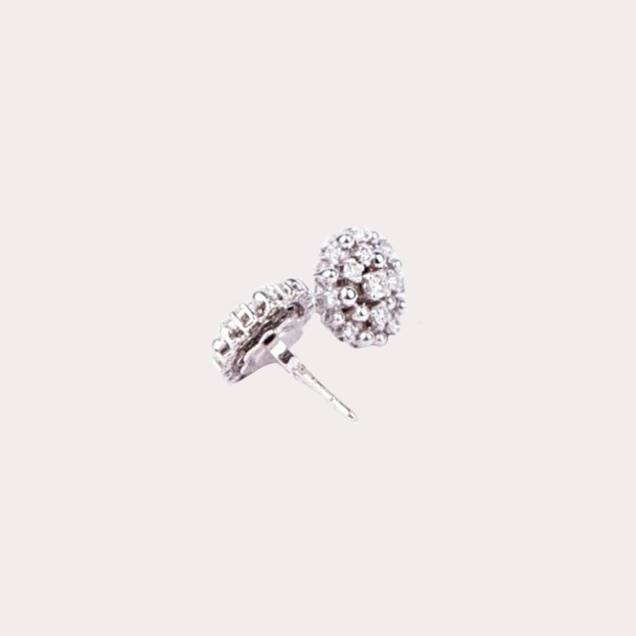 Accessories SALVINI | Salvini-White Gold Earrings