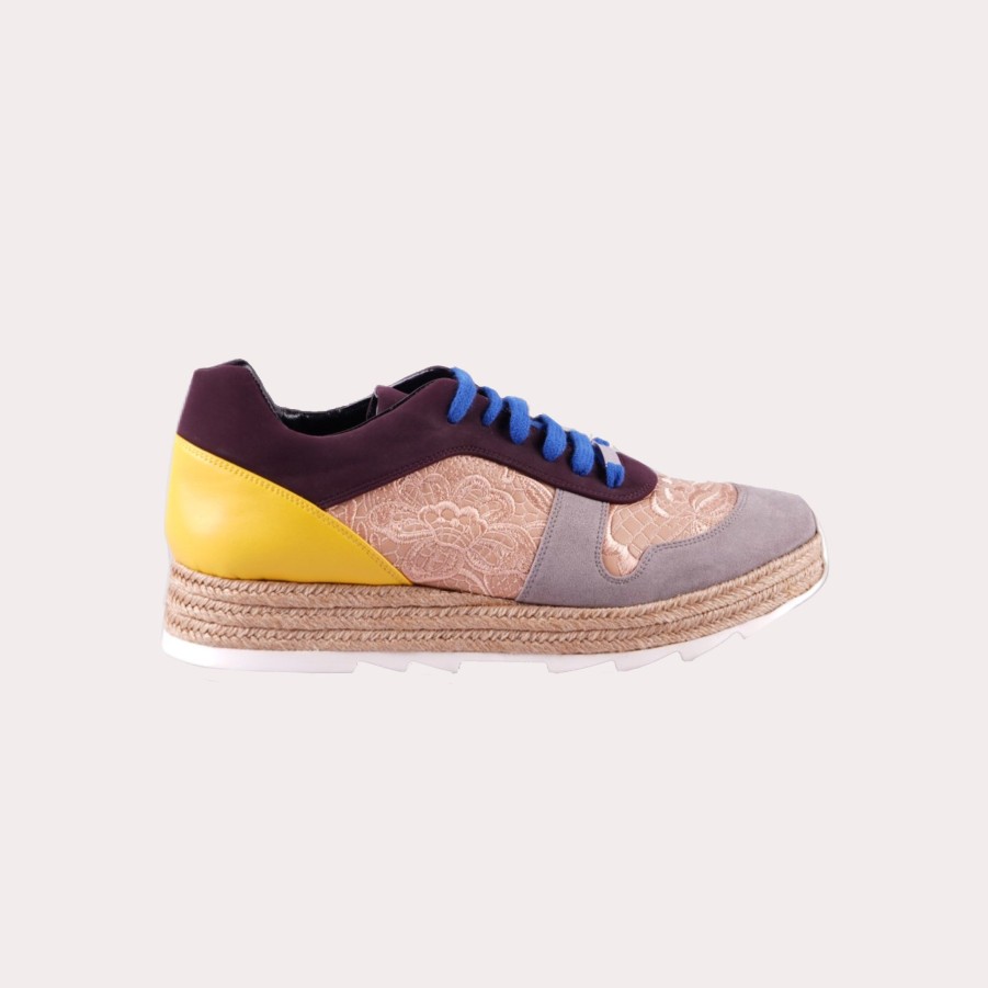 Shoes STELLA MCCARTNEY | Stella Mccartney-Printed Canvas Sneakers