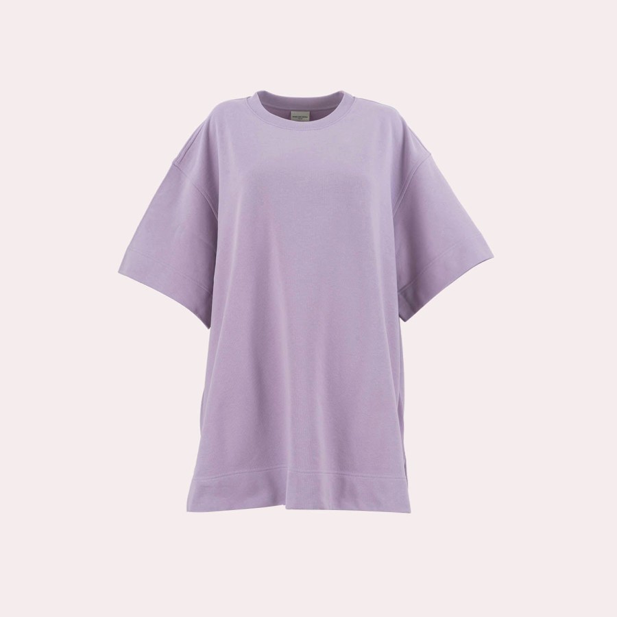 Clothing DRIES VAN NOTEN | Dries Van Noten-Hakko Oversize Jersey T-Shirt Dress