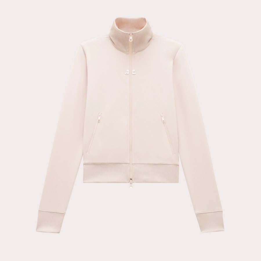 Clothing COURREGES | Courreges-Jersey Jogging Jacket