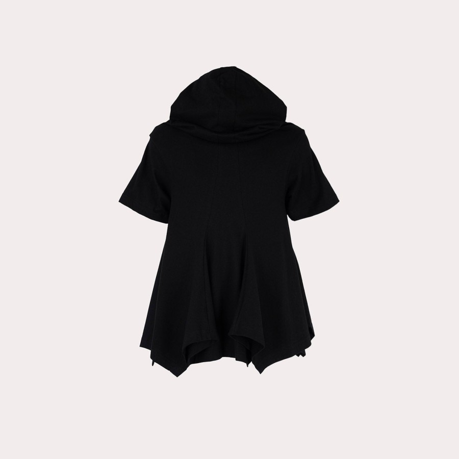 Clothing COMME DES GARCONS | Comme Des Garcons-Ruffled Hooded Top