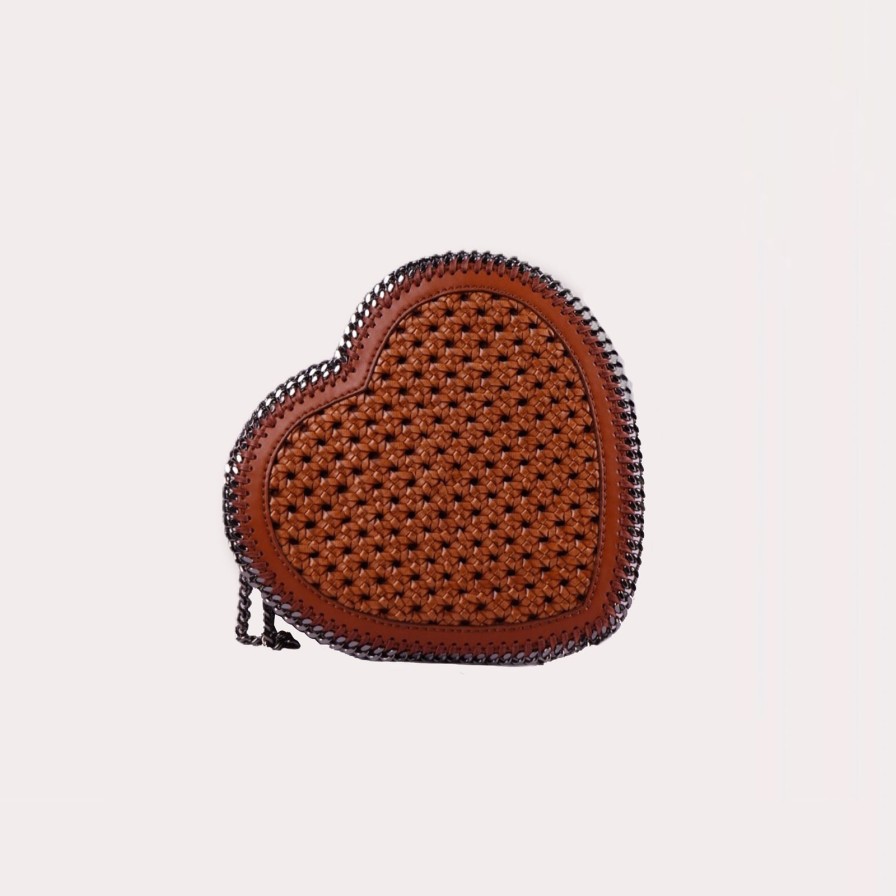 Bags STELLA MCCARTNEY | Wicker Heart Crossbody Bag