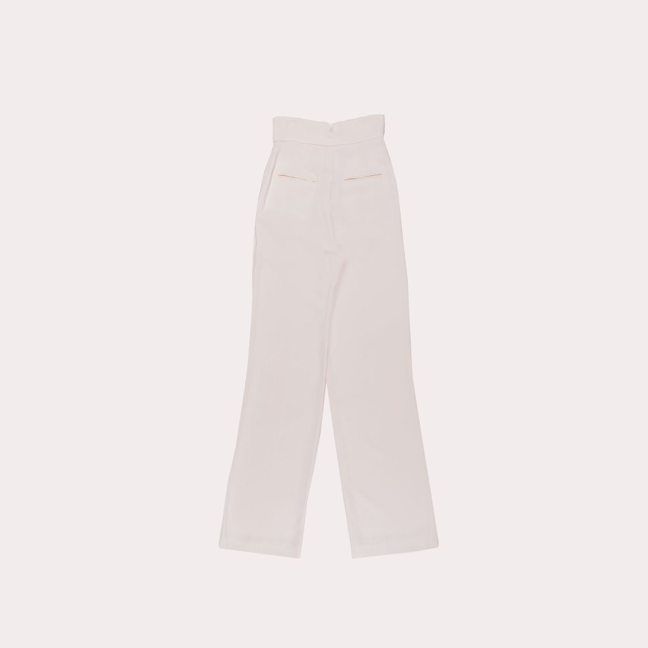 Clothing ANTONIO BERARDI | High Waisted Crepe Trousers