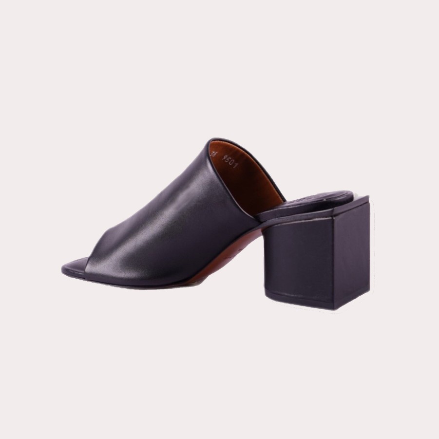 Shoes ROBERT CLERGERIE | Robert Clergerie-High Heeled Leather Mules