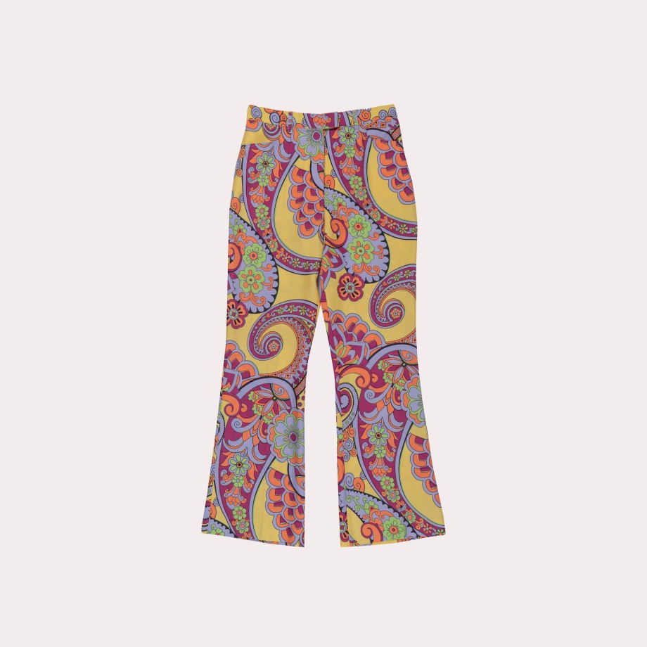 Clothing ETRO | Etro-Paisley Print Wide Leg Bottoms