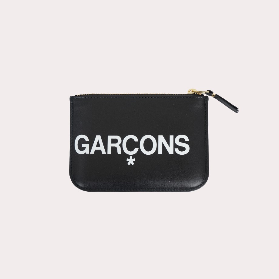 Mens PLAY COMME DES GARCONS | Play Comme Des Garcons-Small Logo-Print Pouch