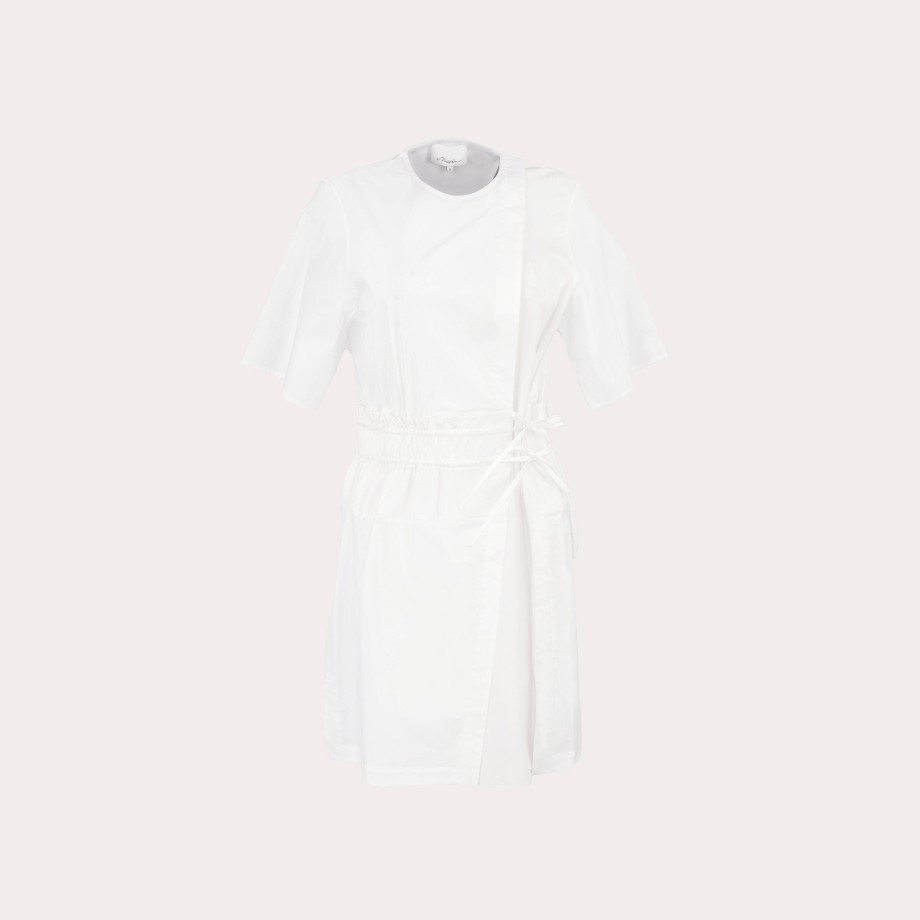 Clothing 3.1 PHILLIP LIM | 3.1 Phillip Lim-Wrap Dress With Mid Length Sleeves