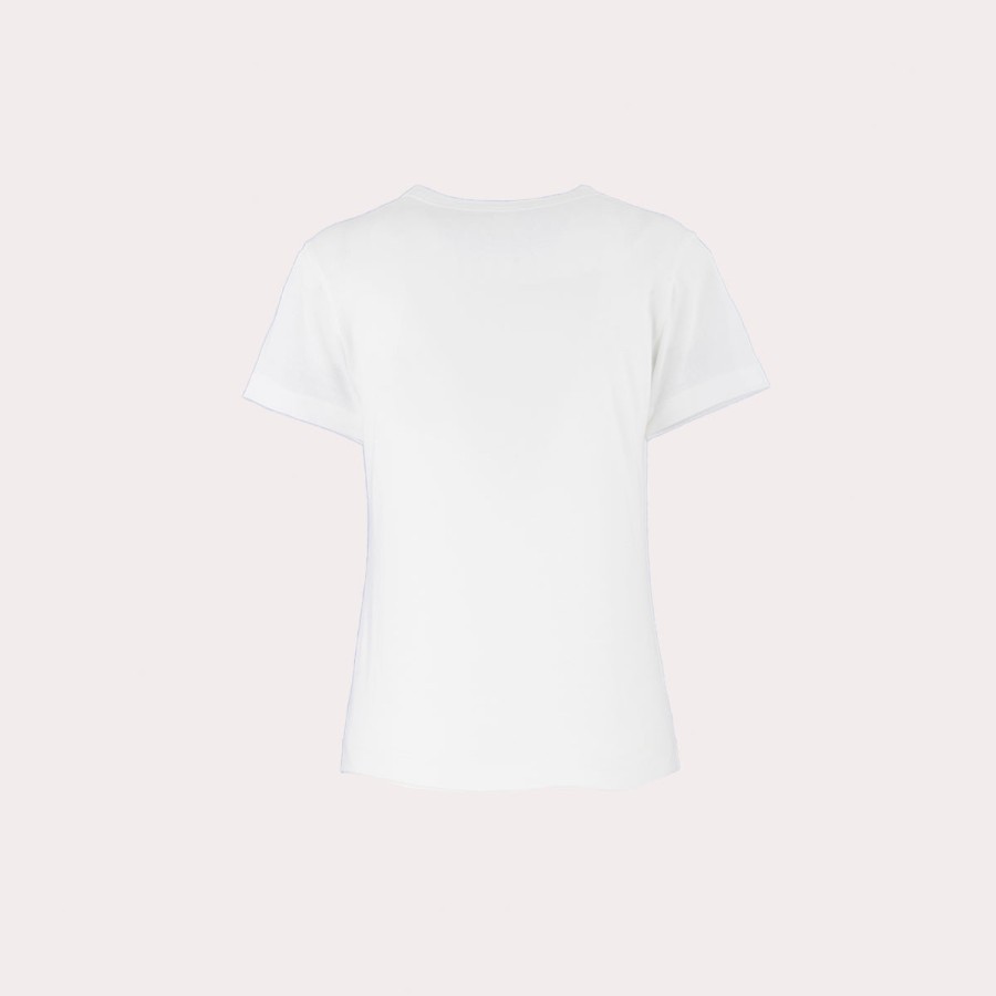 Clothing Y'S | Y'S-Printed T-Shirt