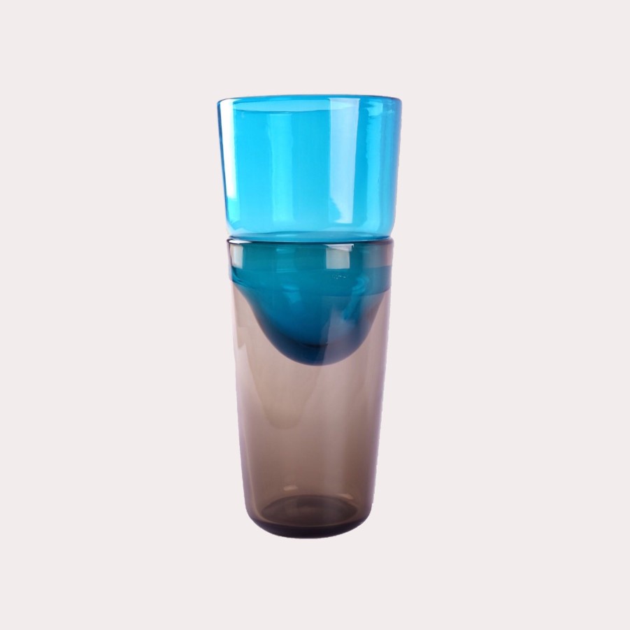 Home VENINI | Venini-Two Tone Glass Vase