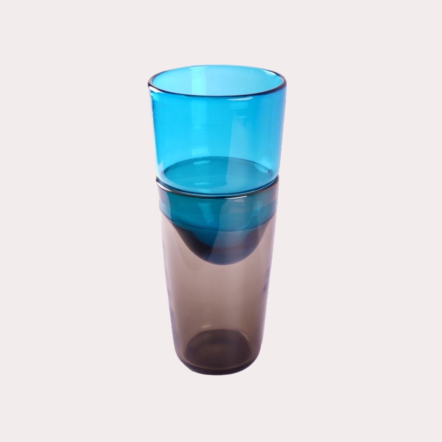 Home VENINI | Venini-Two Tone Glass Vase