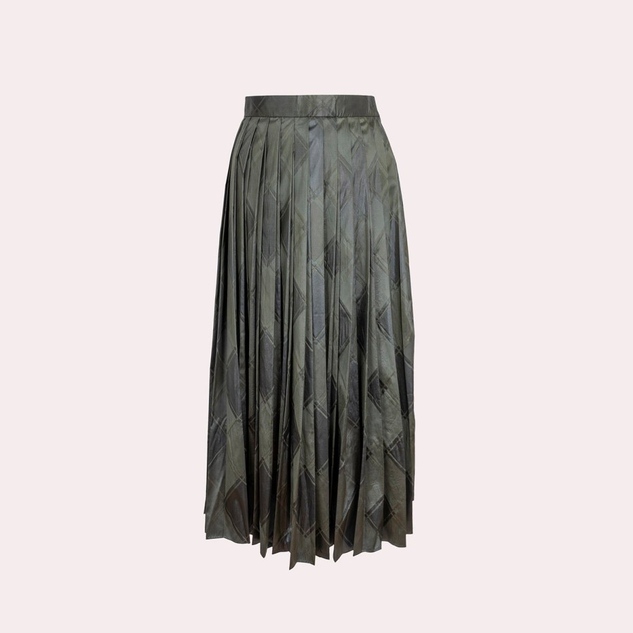 Clothing THE ROW | The Row-Pleated Midi Skirt