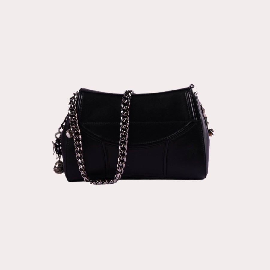 Bags ALEXANDER MCQUEEN | Leather Shoulder Bag With Ornaments