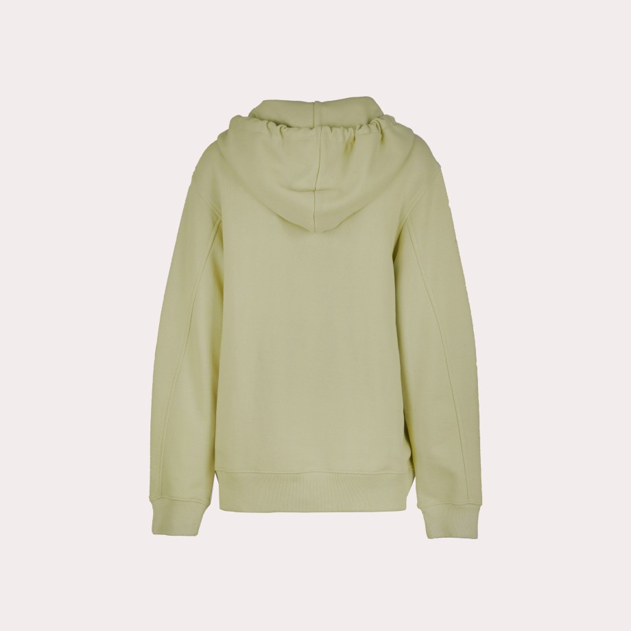 Clothing DRIES VAN NOTEN | Dries Van Noten-Yellow French Terry Hoodie