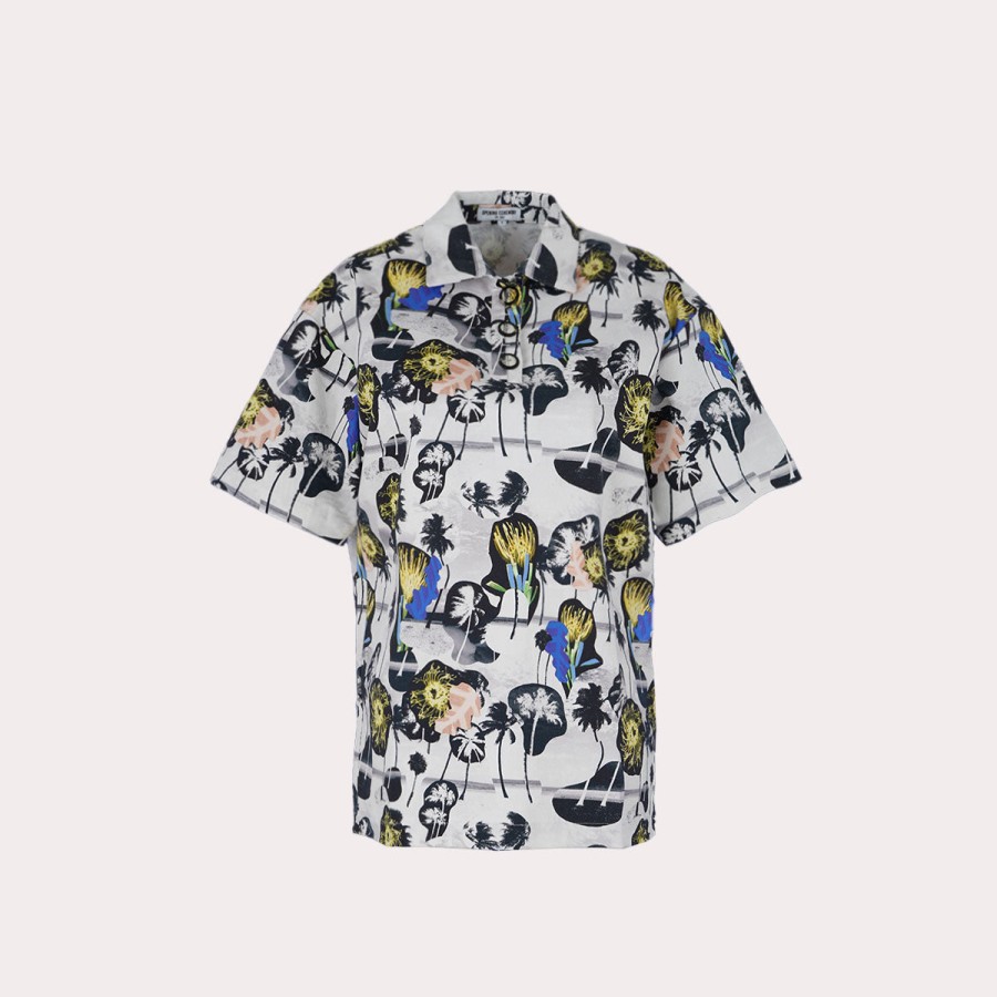 Clothing OPENING CEREMONY | Opening Ceremony-Printed Short Sleeve Top