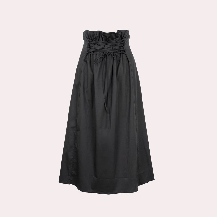 Clothing THE ROW | The Row-Drawstring Midi Skirt