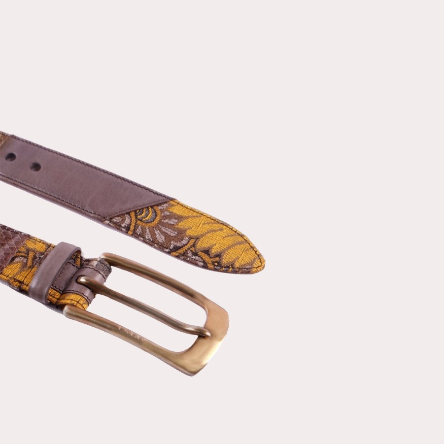 Accessories ETRO | Print Leather Belt