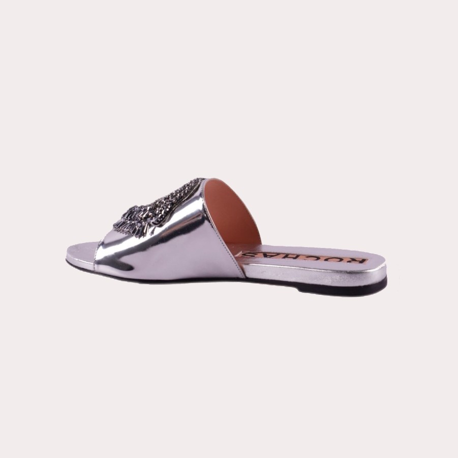 Shoes ROCHAS | Rochas-Leather Slides