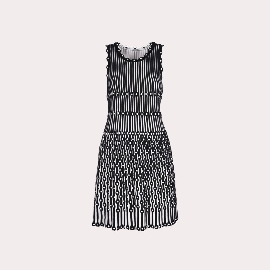 Clothing ALAIA | Alaia-Sleeveless Patterned Dress