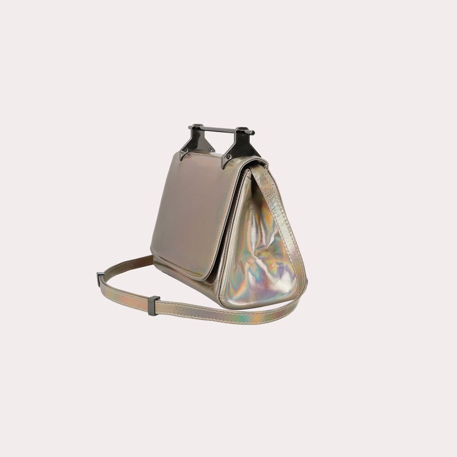 Bags M2 MALLETIER | M2 Malletier-Metallic Rainbow Handbag