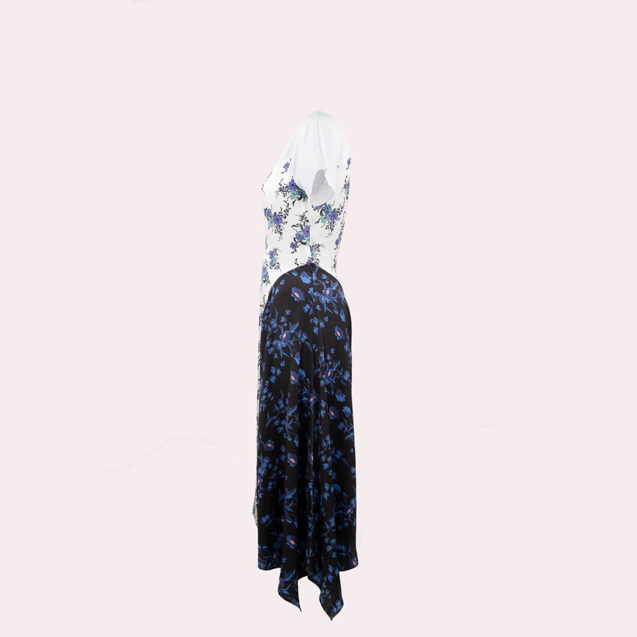 Clothing SNOW XUE GAO | Snow Xue Gao-Mixed Print Dress