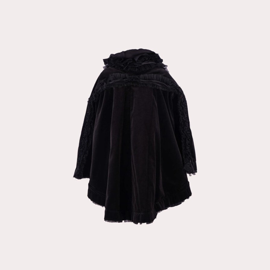 Clothing COMME DES GARCONS | Comme Des Garcons-Ruffled Coat