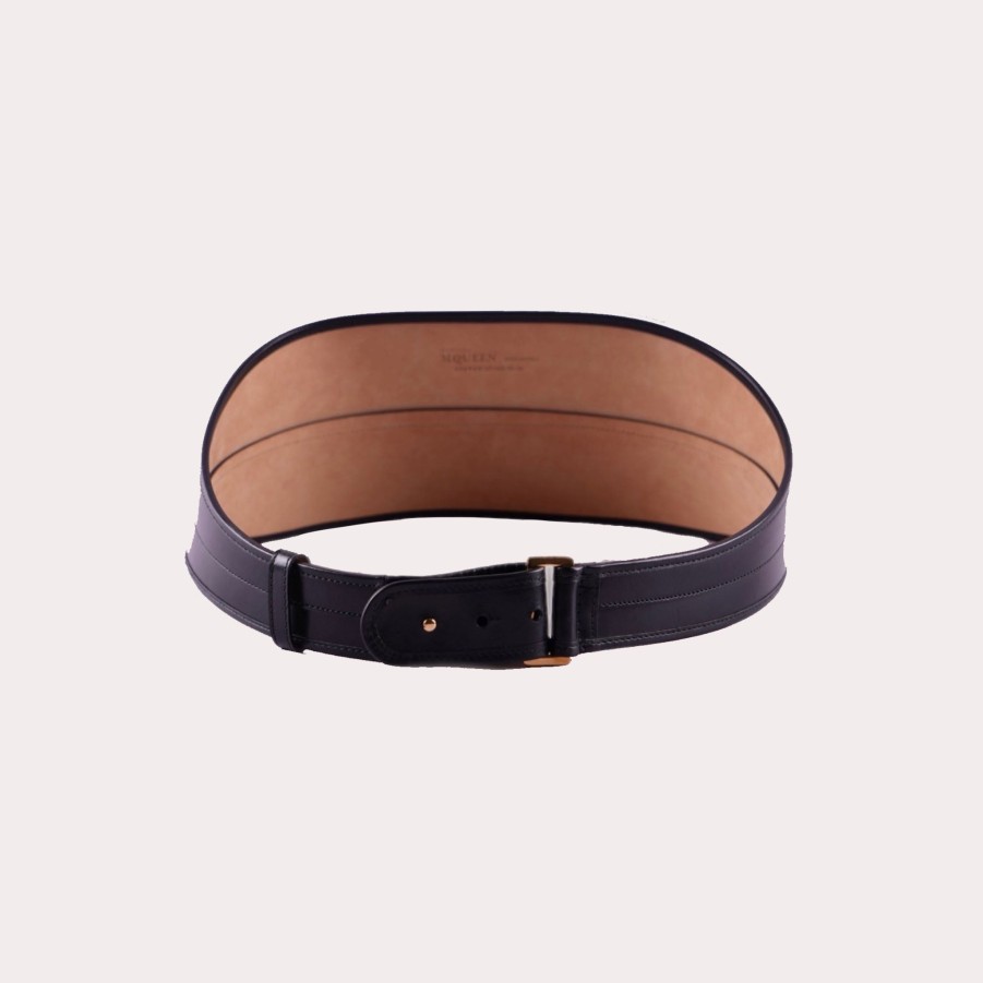 Accessories ALEXANDER MCQUEEN | Black Leather Belt