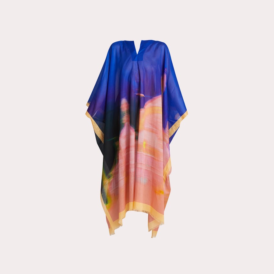 Clothing DRIES VAN NOTEN | Dries Van Noten-Cartland Cotton Voile Kaftan