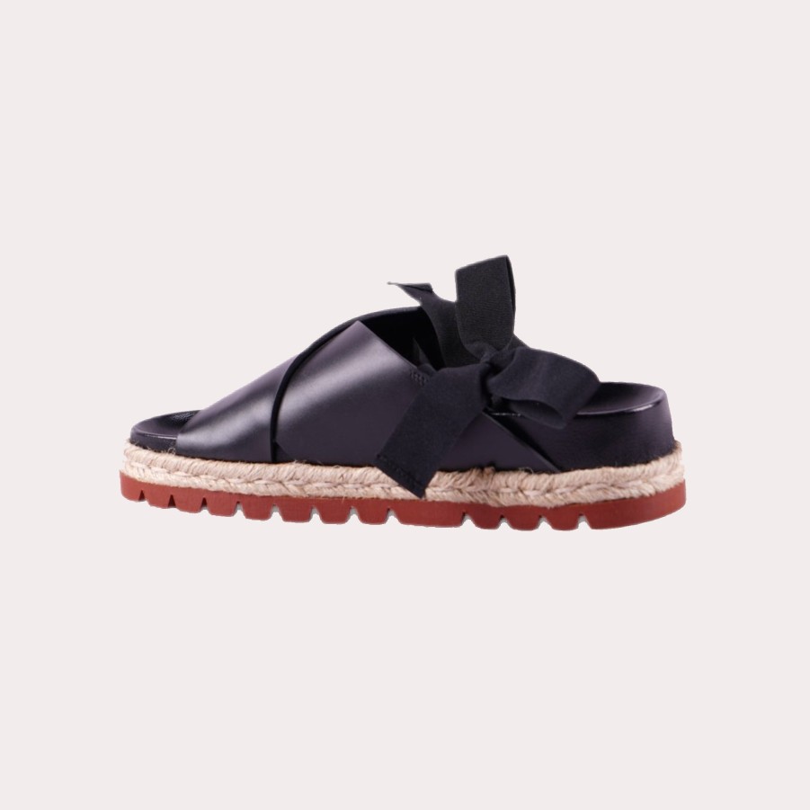 Shoes MARNI | Marni-Wedge Criss Cross Sandals