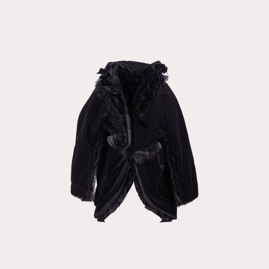 Clothing COMME DES GARCONS | Comme Des Garcons-Ruffled Coat