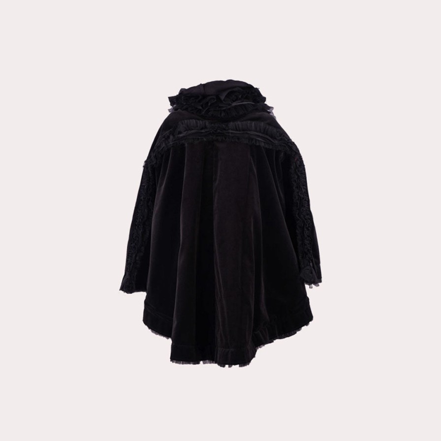 Clothing COMME DES GARCONS | Comme Des Garcons-Ruffled Coat