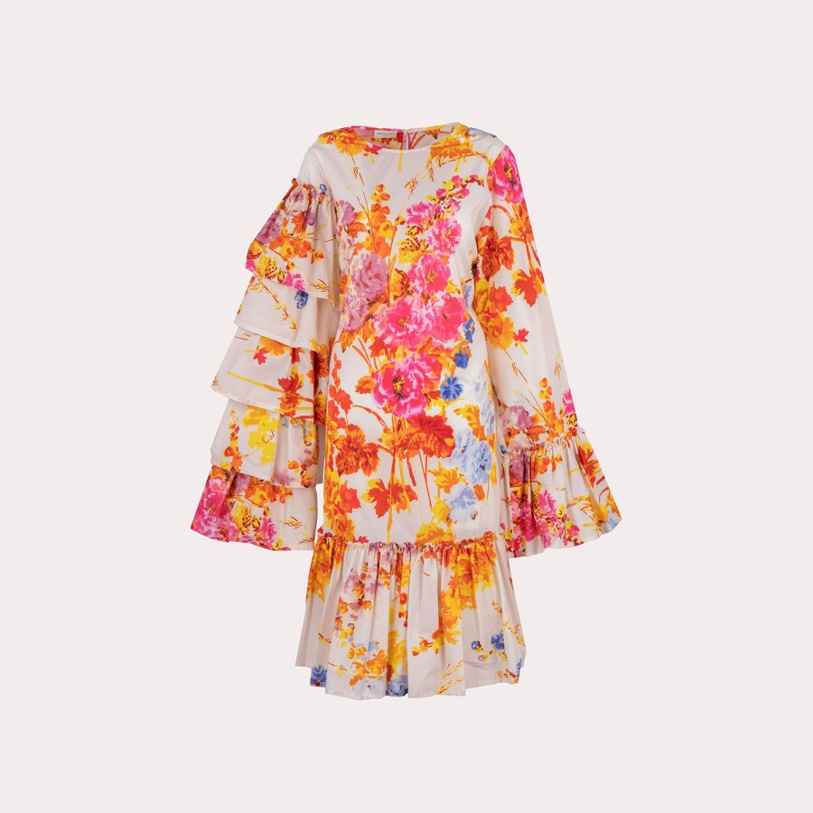 Clothing DRIES VAN NOTEN | Dries Van Noten-Short Floral Dress