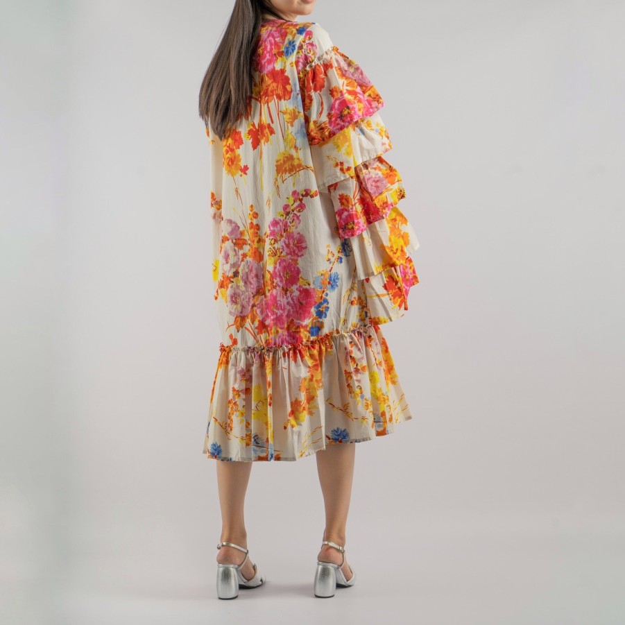 Clothing DRIES VAN NOTEN | Dries Van Noten-Short Floral Dress