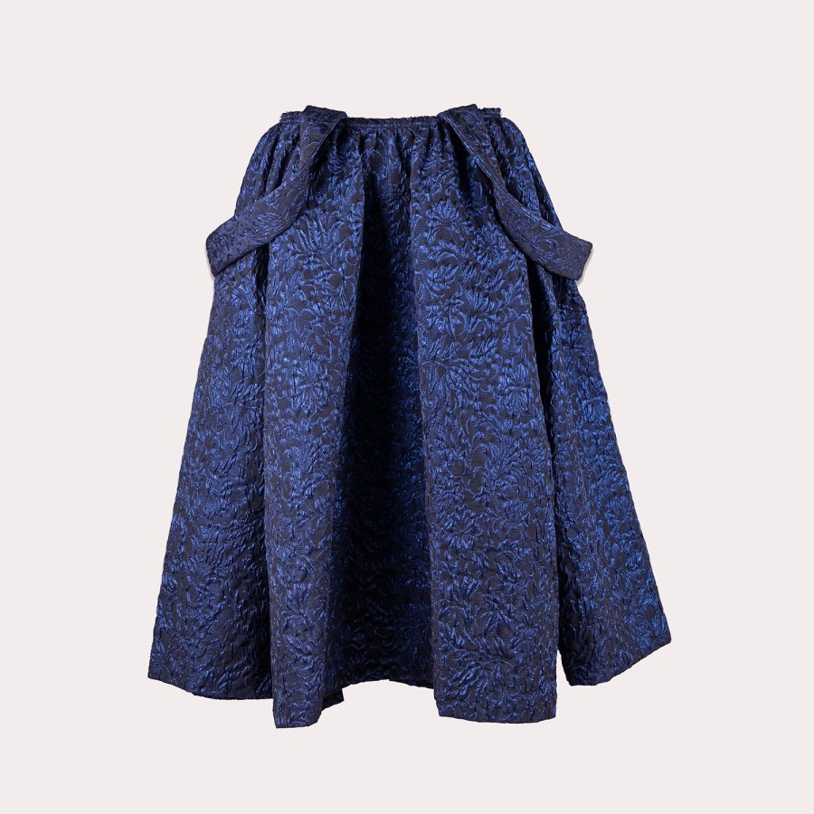 Clothing COMME DES GARCONS | Comme Des Garcons-Ruffle Skirt With Braces