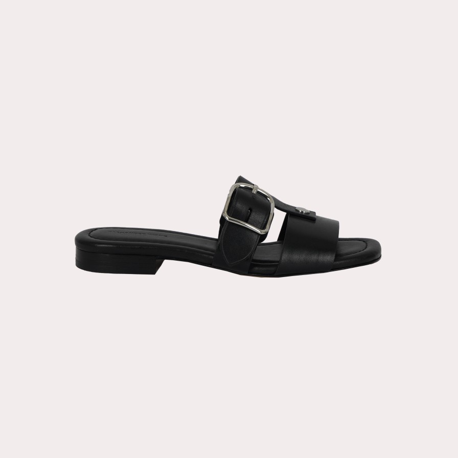 Shoes ALEXANDER WANG | Alexander Wang-Flat Buckled Sandals