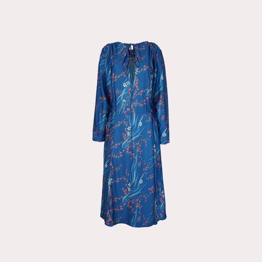 Clothing BALENCIAGA | Balenciaga-Slide Japanese Print Dress